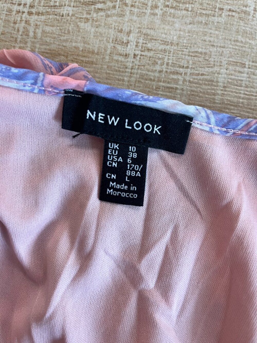 Womens New Look Pink/Purple Pleated Midi Dress - 6 - Picture 5 of 5
